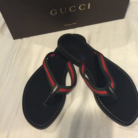 Gucci flip flops