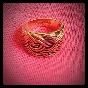 Lia Sophia chunky gold ring