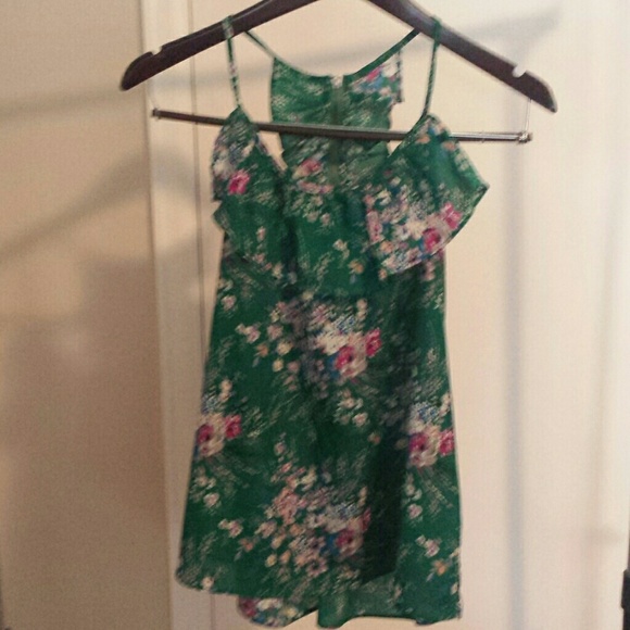 DONATED* Clearout🌞 Floral Halter-Top Tank - Picture 3 of 4