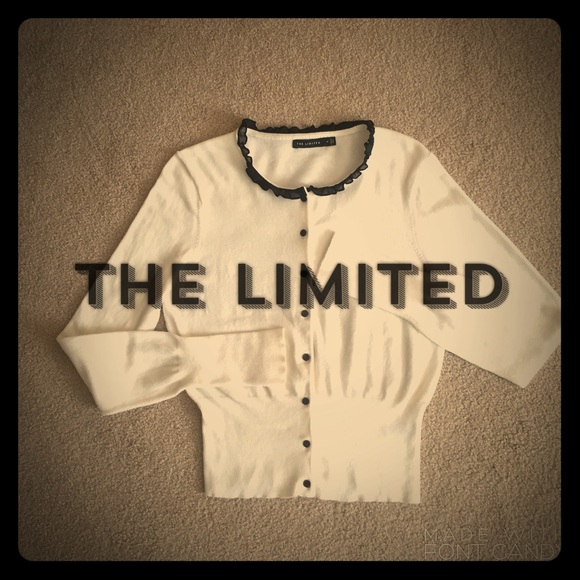 The limited cream cardigan.