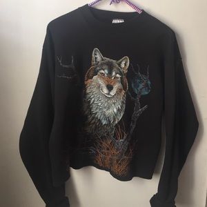 VINTAGE WOLF SWEATER