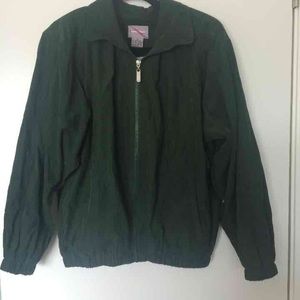 GREEN WINDBREAKER