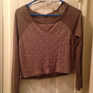 American eagle crop top size xs