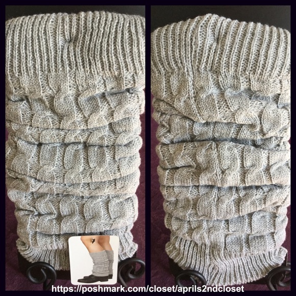 SOLD Chunky Leg Warmers Boot Covers - Picture 2 of 4