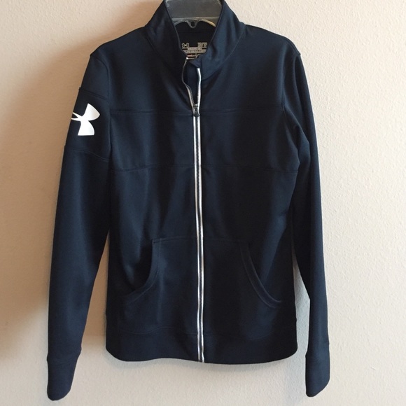 Under Armour All Season Black Zip Up Jacket