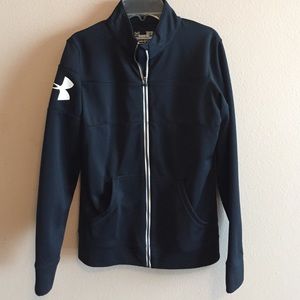 Under Armour All Season Black Zip Up Jacket