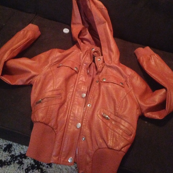 Leather jacket