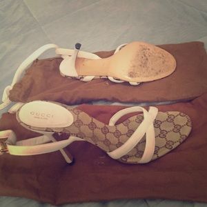 Gucci strappy heels! Just lowered price 🔴🔴🔴🔴