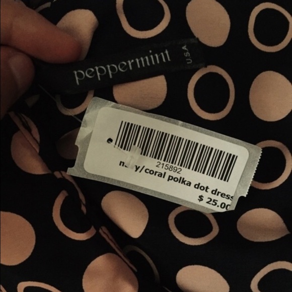 Polka-dot button down dress - Picture 3 of 4