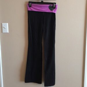 Pink by Victoria's Secret Fold Over Yoga Pant