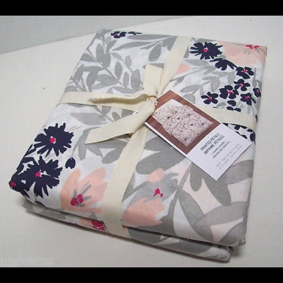 FULL West Elm Duvet cover and pillow shams