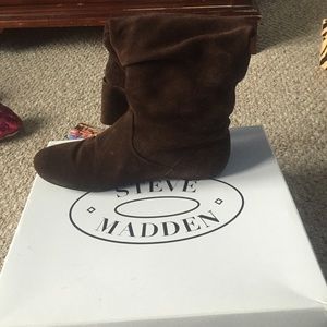 Brown Steve Madden boots