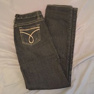 Black Calvin Klein skinny jeans