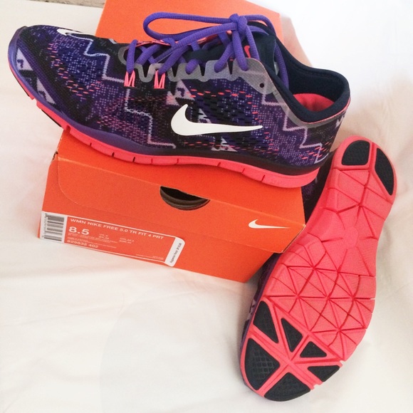 Nike Shoes - Aztec Print NIKE FREE 5.0 TR FIT