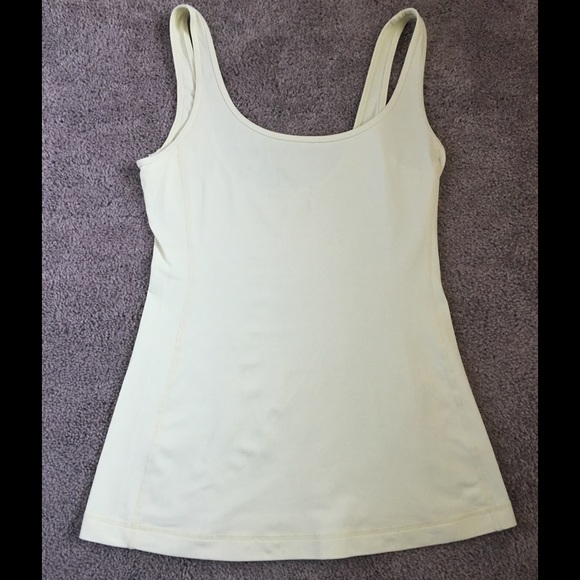 Yellow Lululemon Tank - Picture 1 of 3