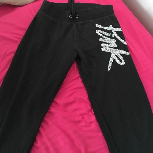 Vs PINK bling joggers