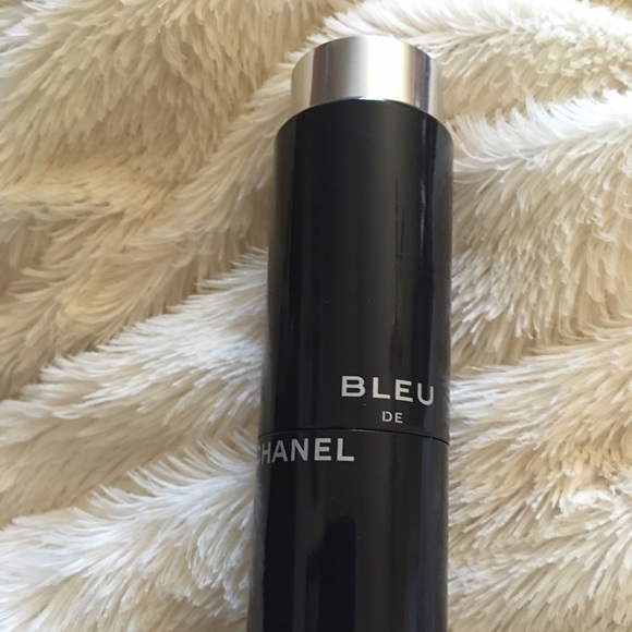 Empty refillable Chanel holder for travel Men's