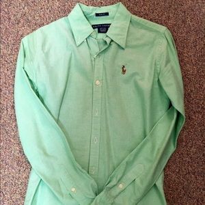 Ralph Lauren Polo button down, slim fit, size 0