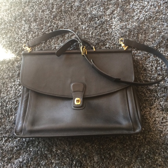 Authentic vintage Coach briefcase