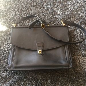 Authentic vintage Coach briefcase