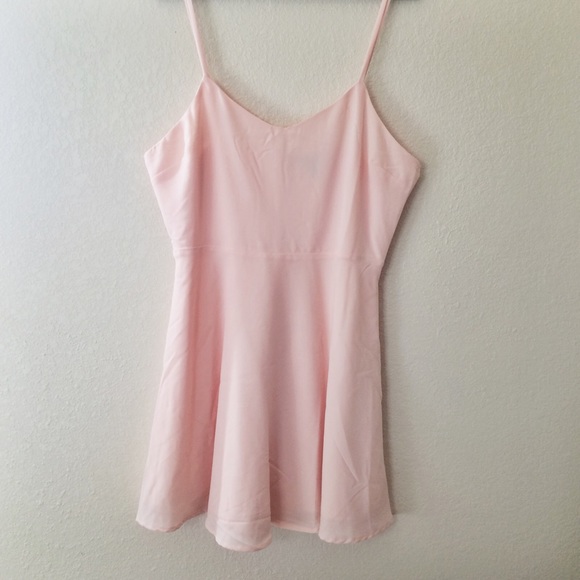 Forever 21 blush pink dress