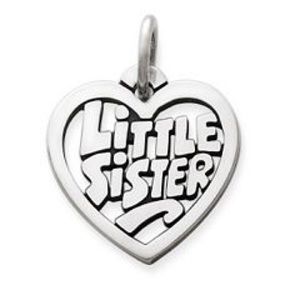 James Avery "Little Sister" Sterling Silver Charm