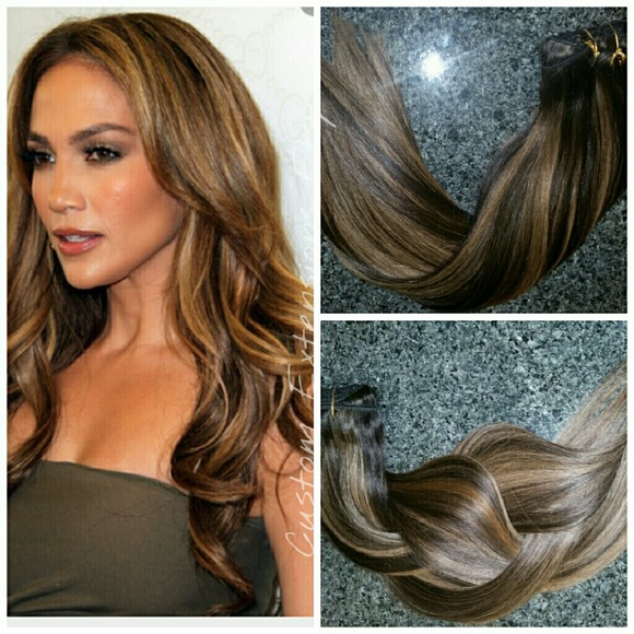 Balayage Hair Extensions Clip In
