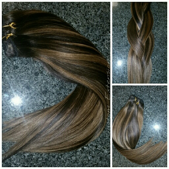Balayage Hair Extensions Clip In
