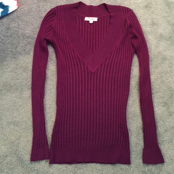 Purple sweater