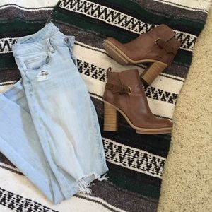 Brown Ankle Booties