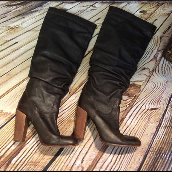 Dolce Vita Brown Heeled Boots