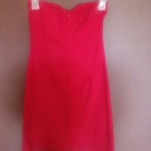 Red party dress - Picture 3 of 3