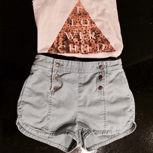 BDG denim shorts