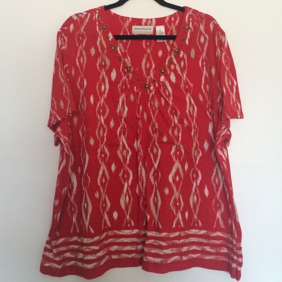 NWOT Alfred Dunner blouse