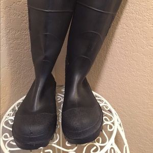 Black Rubber Work/Rain boots