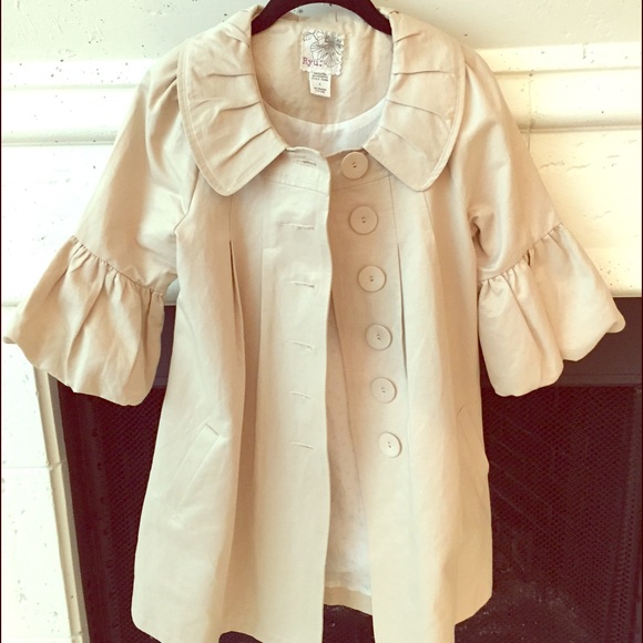 Cream coat