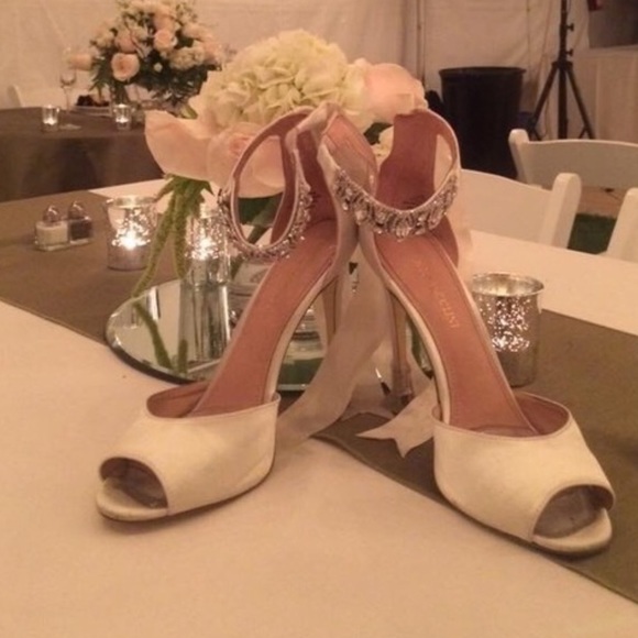 Enzo Angiolini Jeweled Bridal Shoes