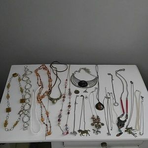 Costume necklaces