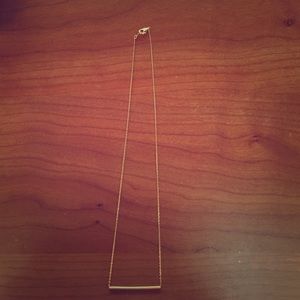 Gold Bar Necklace