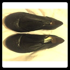 Boutique 9 leather lace less Oxfords