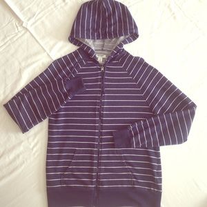 EUC!! Striped hoodie.