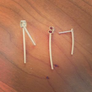 NWOT Madewell Gold Earrings