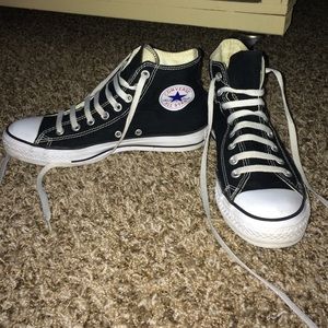 Black Chuck Taylor's Converse