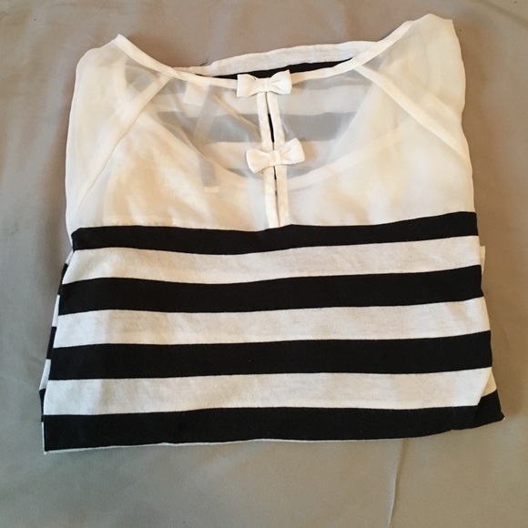 Lauren Conrad striped top