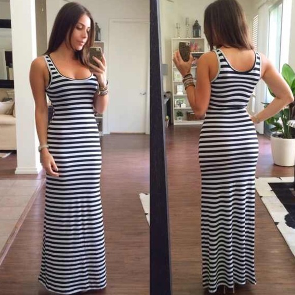 Black and White Maxi