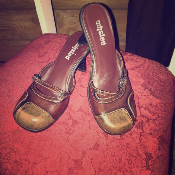 Unlisted Slip on heels