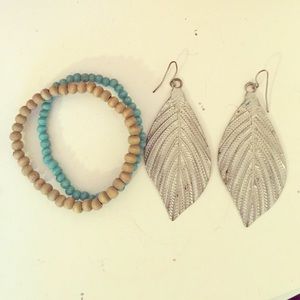 Leaf earrings