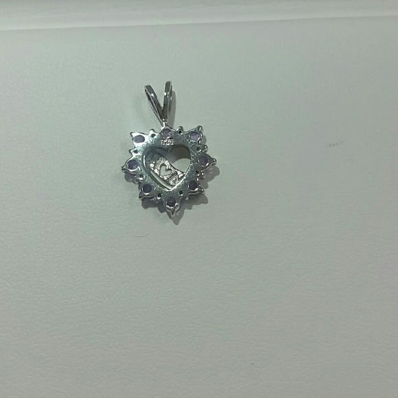 925 sterling silver MOM pendant - Picture 2 of 2