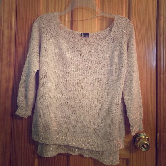 Sparkle and Fade sweater!