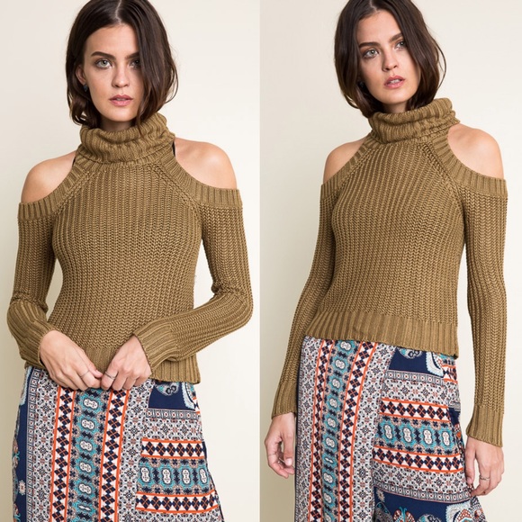 1DAYSALE Cold Zodiac Knitted Turtleneck Sweater - Picture 3 of 4